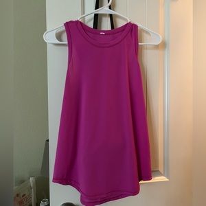 Lululemon high neck running and training tank top